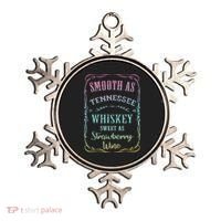 Smooth as Tennessee Whiskey Funny Vacation Ornament thumb 0