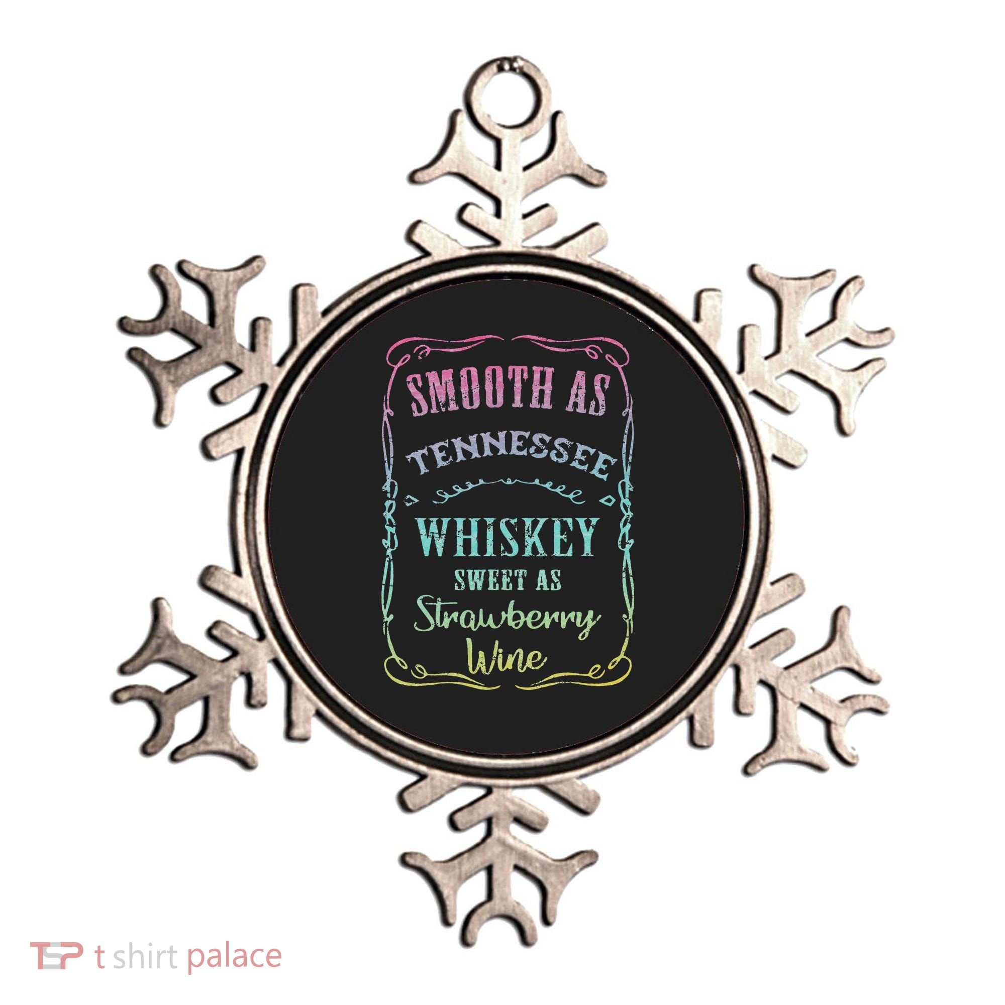 Smooth as Tennessee Whiskey Funny Vacation Ornament