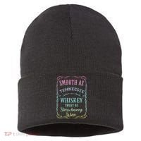 Smooth as Tennessee Whiskey Funny Vacation Sustainable Knit Beanie thumb 0