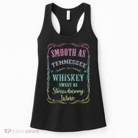 Smooth as Tennessee Whiskey Funny Vacation Women's Tank Top thumb 0