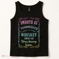 Smooth as Tennessee Whiskey Funny Vacation Tank Top thumb 2