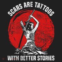 Scars Are Tattoos With Better Stories Funny Gift Hat thumb 2