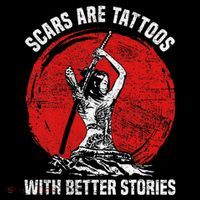 Scars Are Tattoos With Better Stories Funny Gift Women's T-Shirt thumb 6