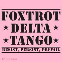 Subtle Anti Trump Fdt Democrat Resistance Gift Coaster thumb 2