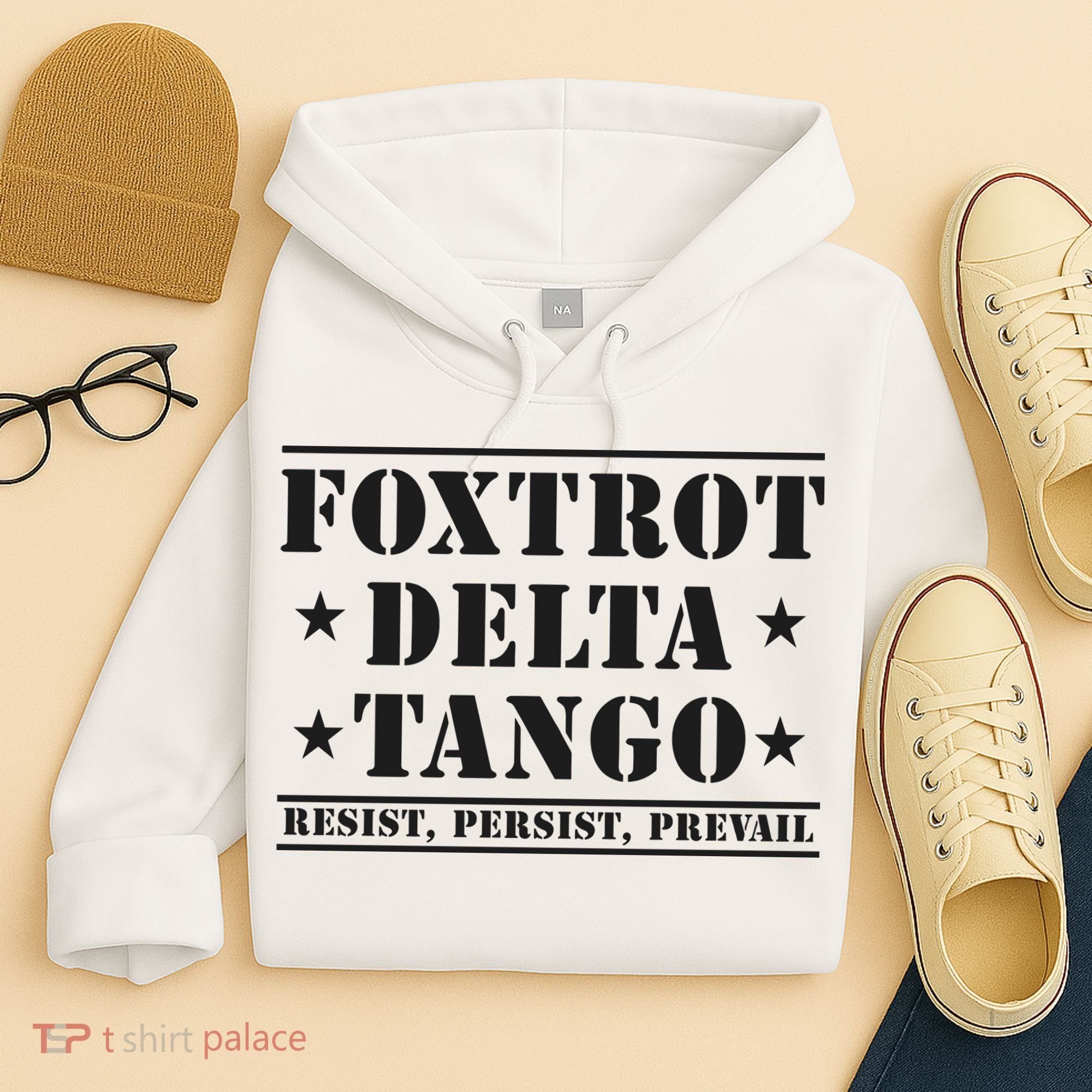 Subtle Anti Trump Fdt Democrat Resistance Gift Hoodie