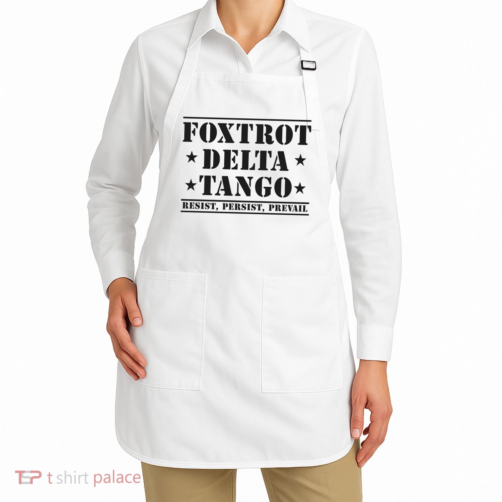 Subtle Anti Trump Fdt Democrat Resistance Gift Apron