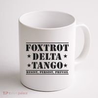 Subtle Anti Trump Fdt Democrat Resistance Gift Coffee Mug thumb 1