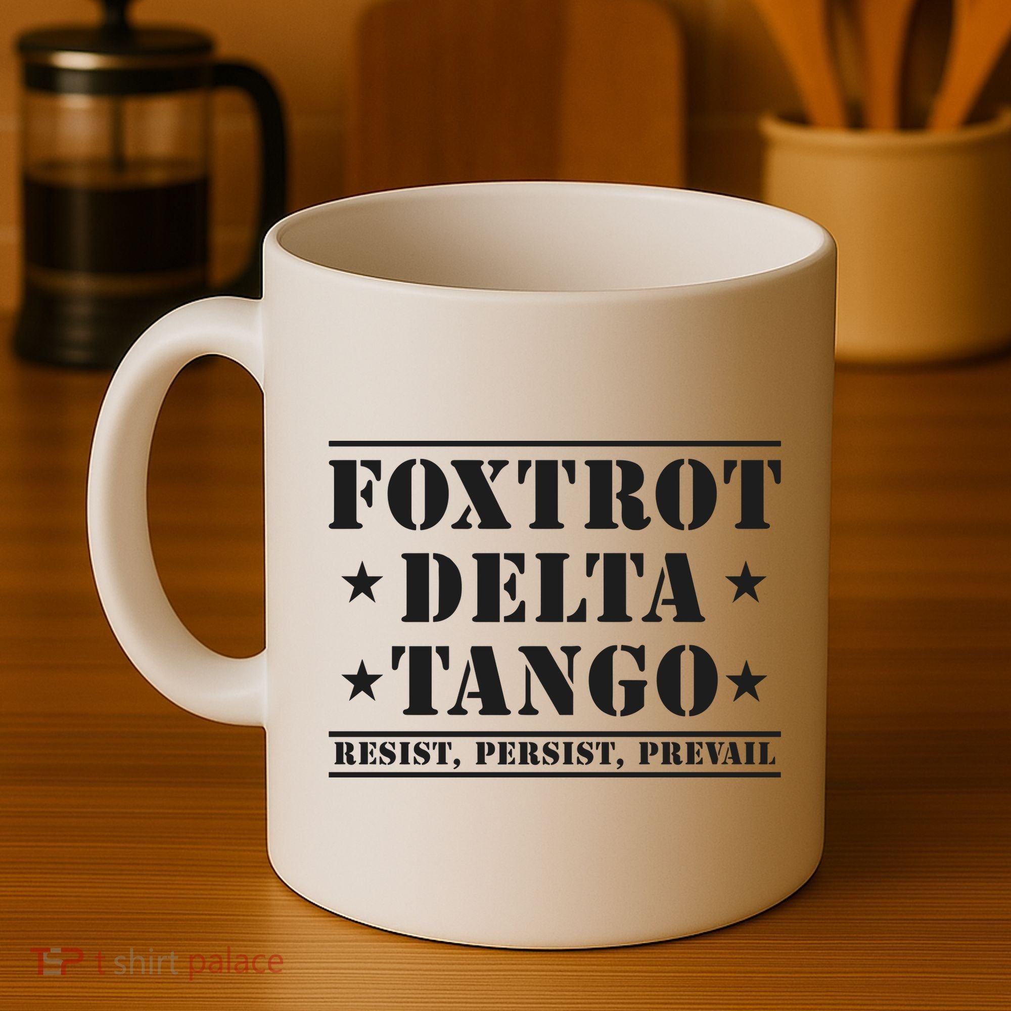Subtle Anti Trump Fdt Democrat Resistance Gift Coffee Mug