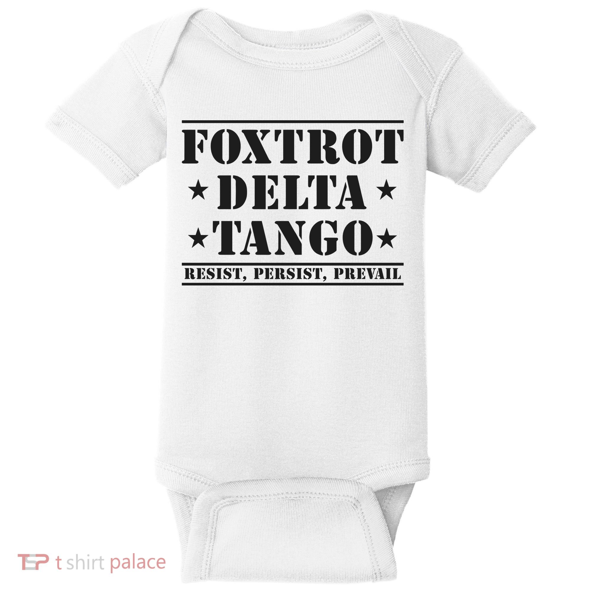 Subtle Anti Trump Fdt Democrat Resistance Gift Baby Bodysuit