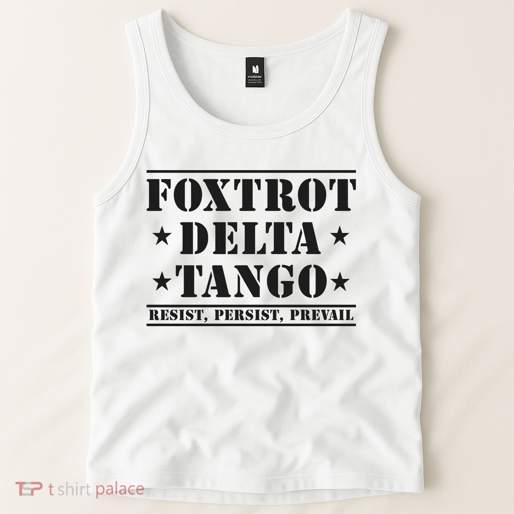 Subtle Anti Trump Fdt Democrat Resistance Gift Tank Top
