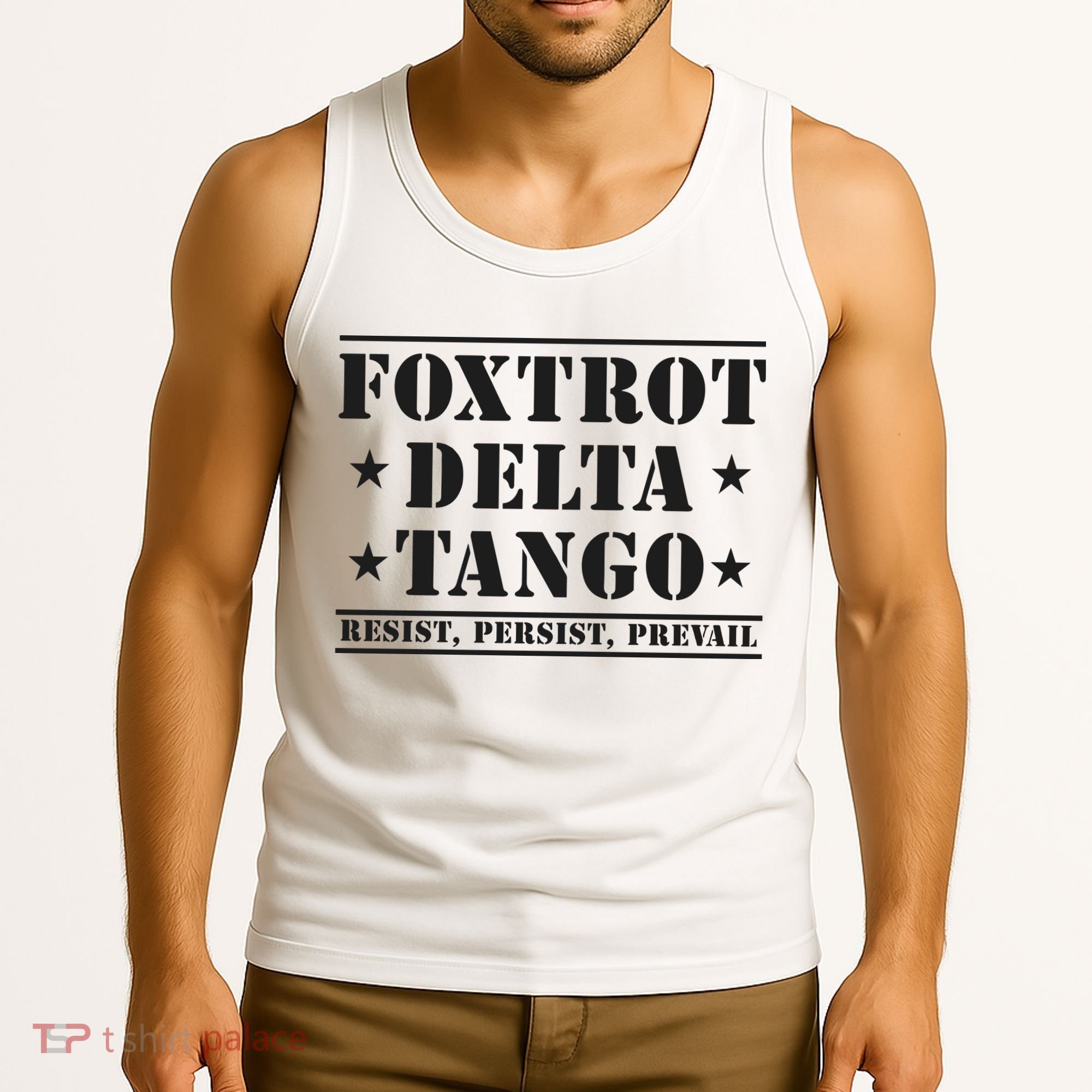 Subtle Anti Trump Fdt Democrat Resistance Gift Tank Top