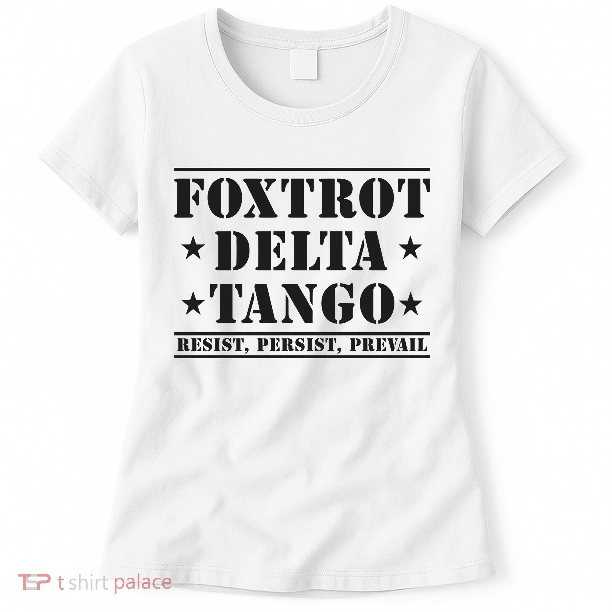Subtle Anti Trump Fdt Democrat Resistance Gift Women's T-Shirt