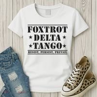 Subtle Anti Trump Fdt Democrat Resistance Gift Women's T-Shirt thumb 3