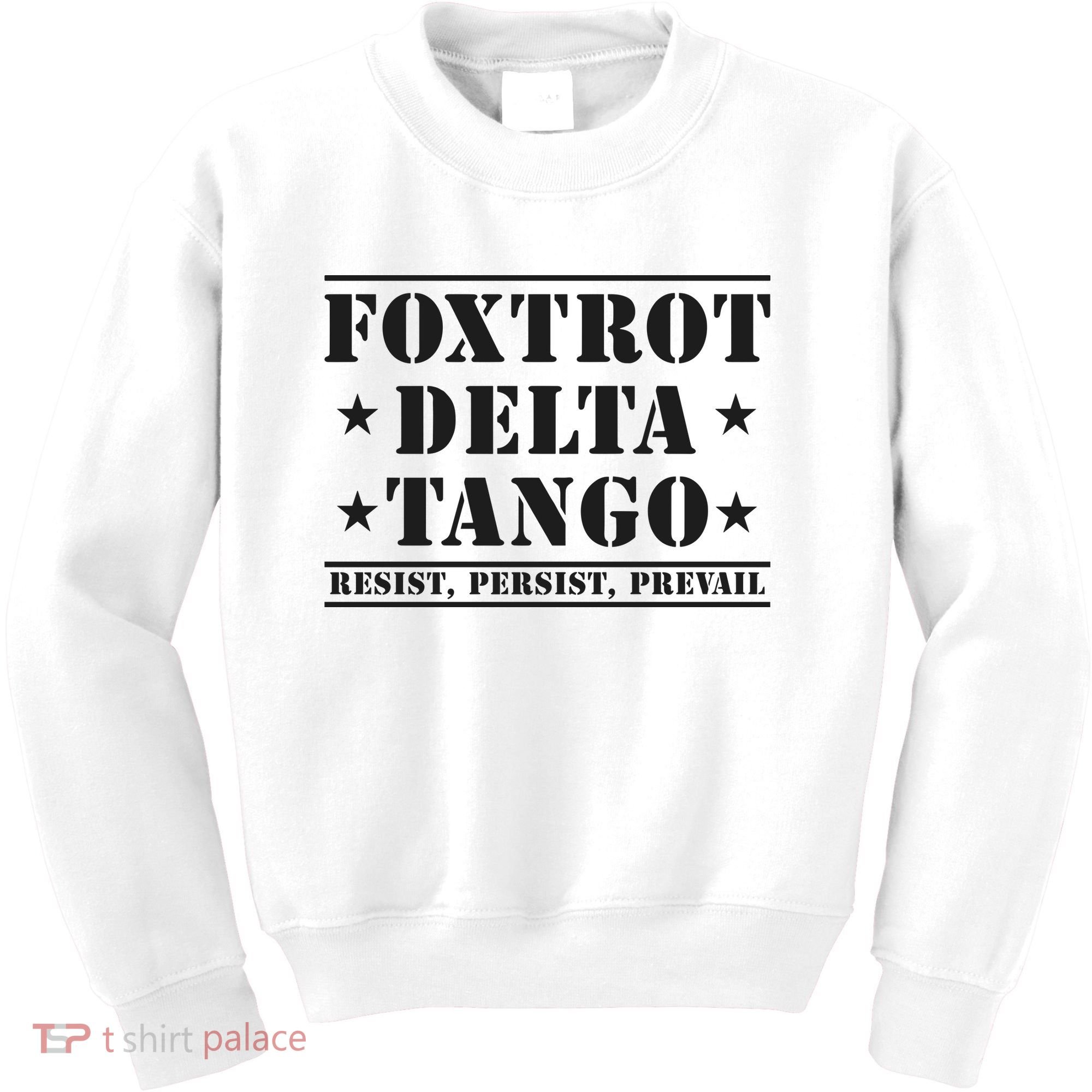 Subtle Anti Trump Fdt Democrat Resistance Gift Kids Sweatshirt