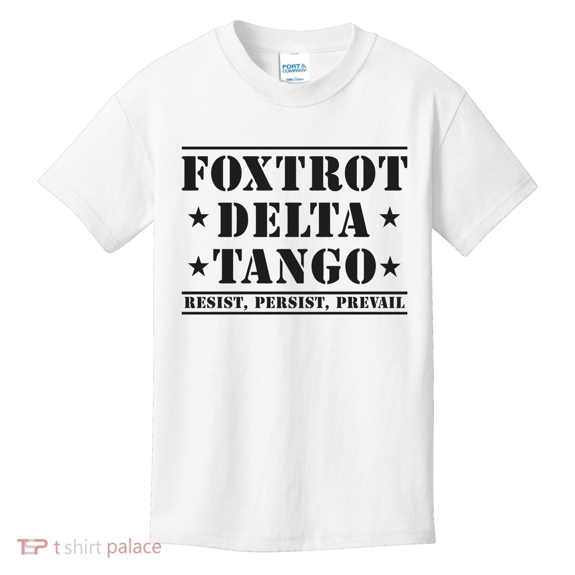 Subtle Anti Trump Fdt Democrat Resistance Gift Kids T-Shirt