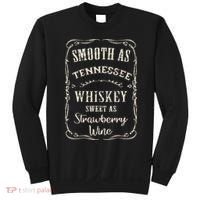 Smooth As Tennessee Whiskey Funny Humour Vacation Sweatshirt thumb 0