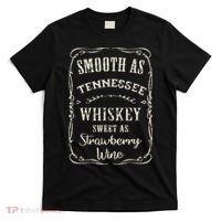 Smooth As Tennessee Whiskey Funny Humour Vacation T-Shirt thumb 0