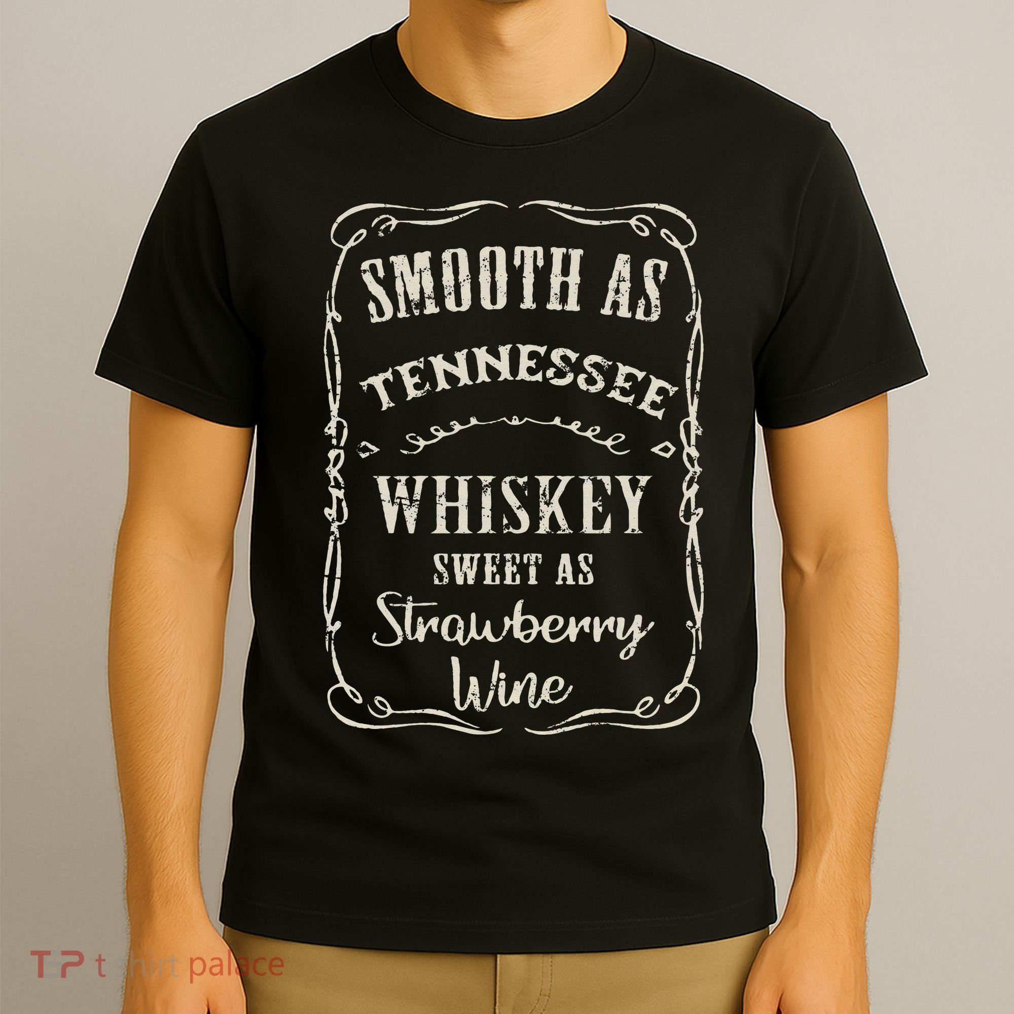 Smooth As Tennessee Whiskey Funny Humour Vacation T-Shirt