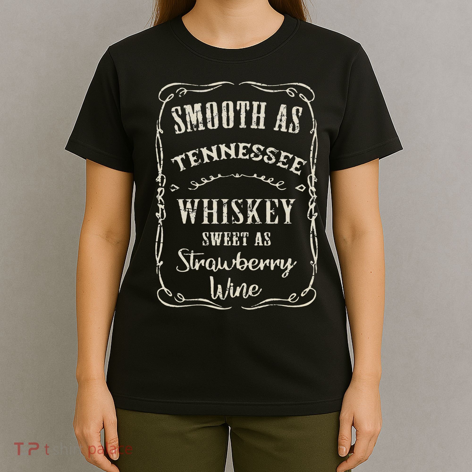 Smooth As Tennessee Whiskey Funny Humour Vacation T-Shirt