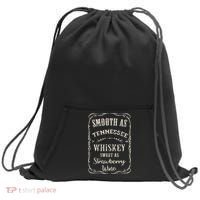 Smooth As Tennessee Whiskey Funny Humour Vacation Sweatshirt Cinch Pack Bag thumb 0