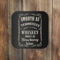Smooth As Tennessee Whiskey Funny Humour Vacation Coaster thumb 0