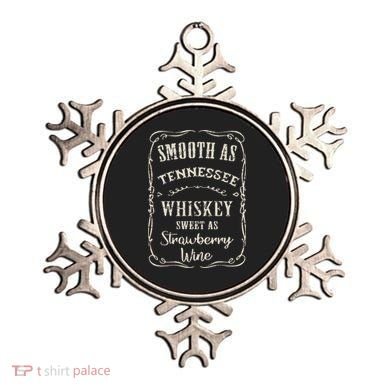 Smooth As Tennessee Whiskey Funny Humour Vacation Ornament