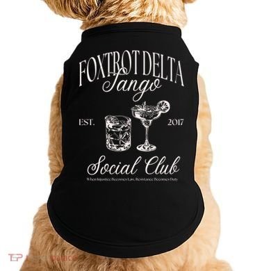 Subtle Anti Trump Doggie Tank
