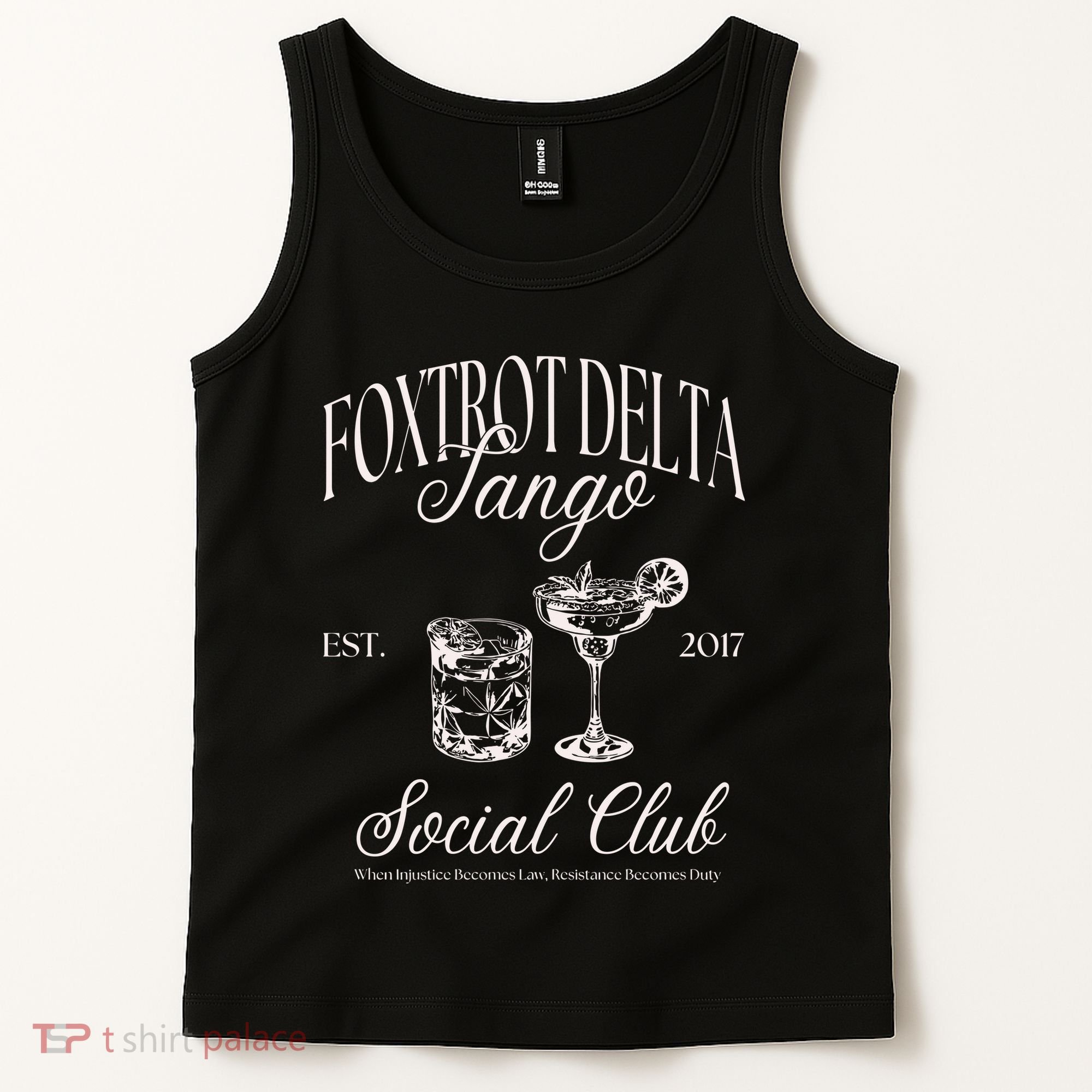 Subtle Anti Trump Tank Top