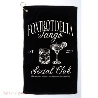 Subtle Anti Trump Golf Towel