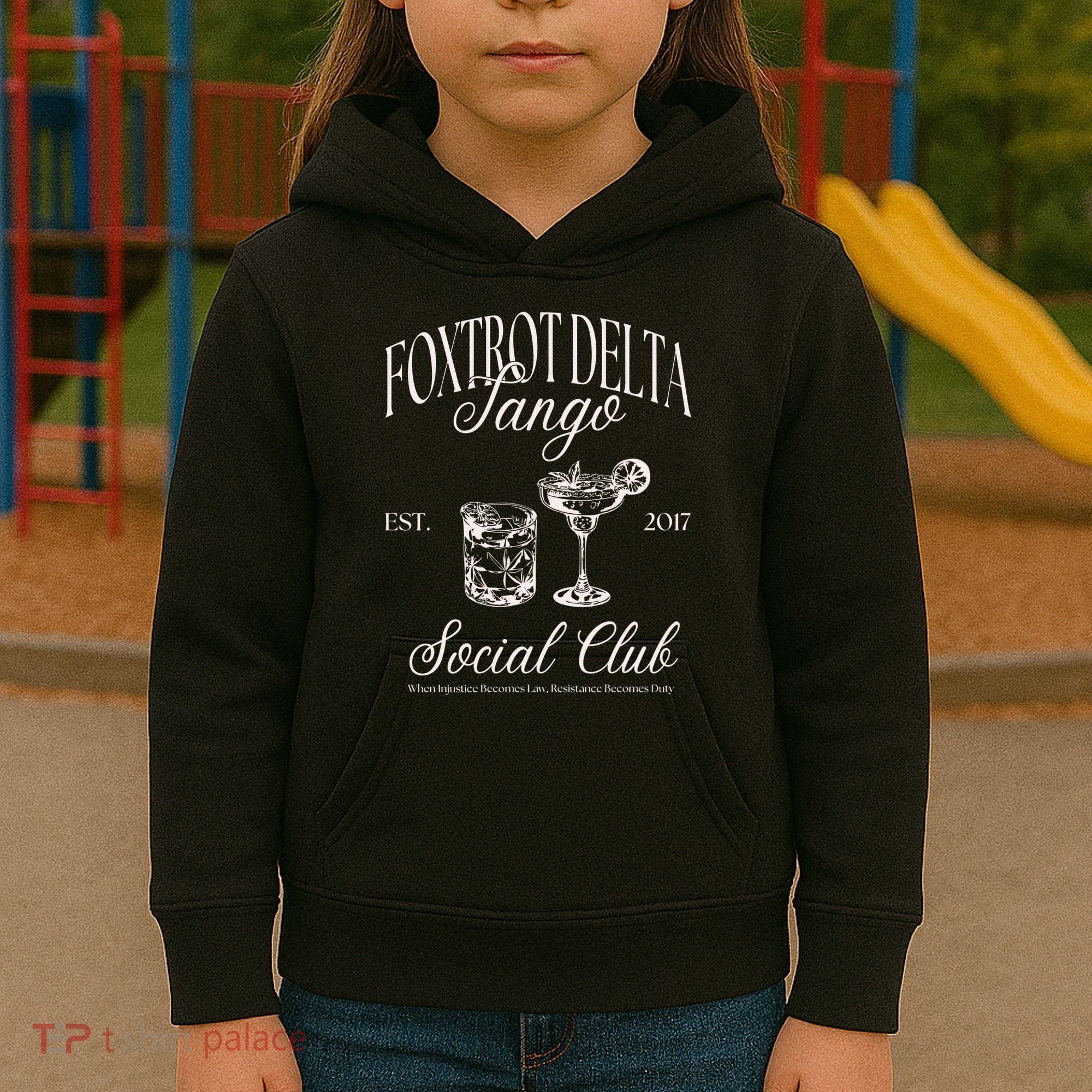 Subtle Anti Trump Kids Hoodie