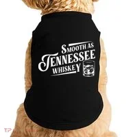 Smooth As Tennessee Whiskey Doggie Tank thumb 0
