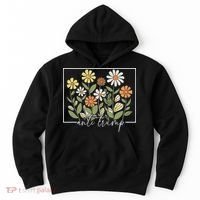 Subtle Anti Trump Floral Flower Democrat President Liberal Hoodie thumb 0