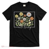 Subtle Anti Trump Floral Flower Democrat President Liberal T-Shirt thumb 0