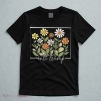 Subtle Anti Trump Floral Flower Democrat President Liberal T-Shirt thumb 5