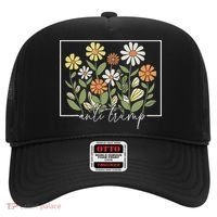Subtle Anti Trump Floral Flower Democrat President Liberal Hat thumb 0