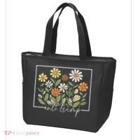 Subtle Anti Trump Floral Flower Democrat President Liberal Tote Bag thumb 3