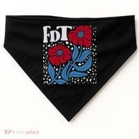 Subtle Anti Trump Fdt Anti Maga USA-Made Doggie Bandana thumb 0