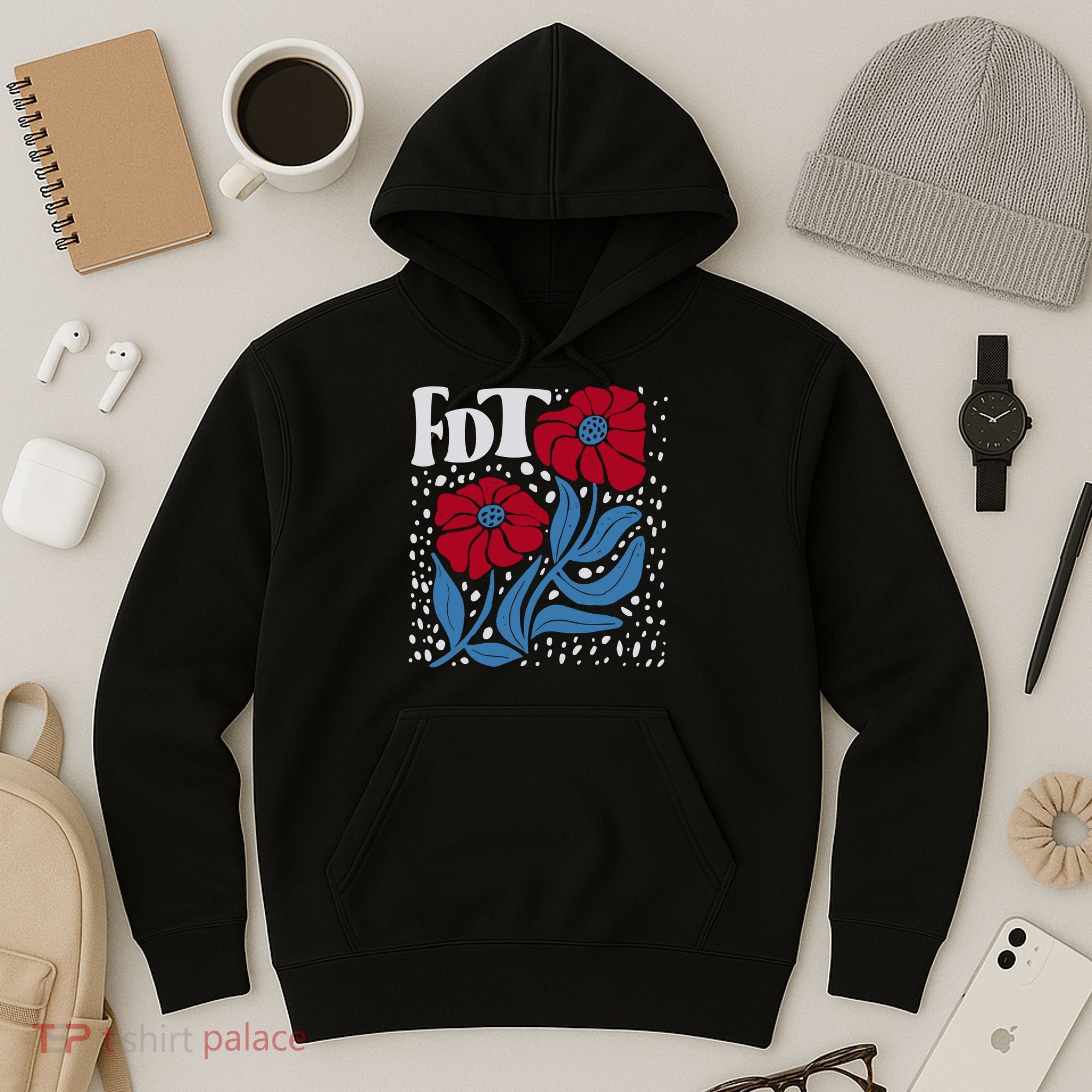 Subtle Anti Trump Fdt Anti Maga Hoodie