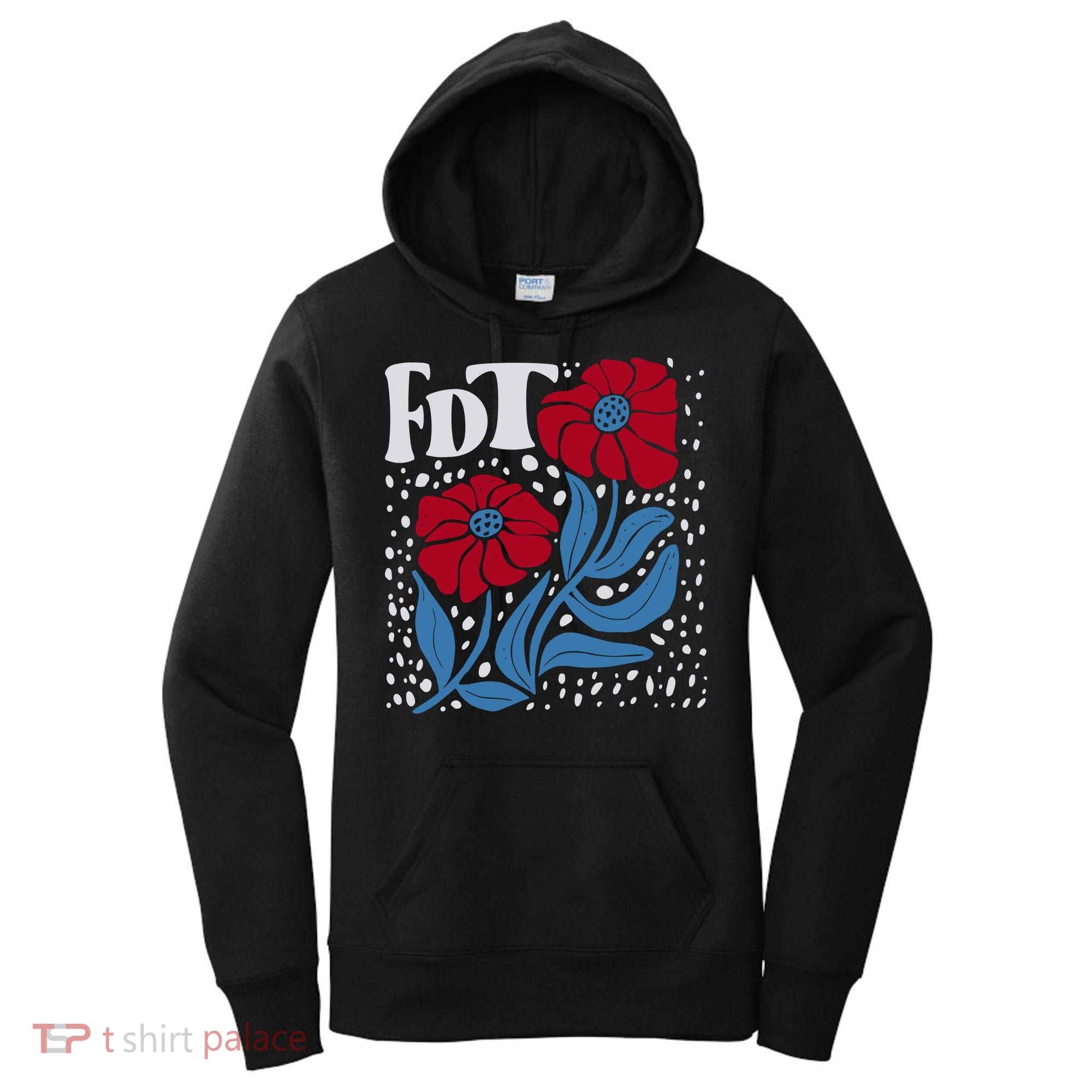 Subtle Anti Trump Fdt Anti Maga Women's Hoodie