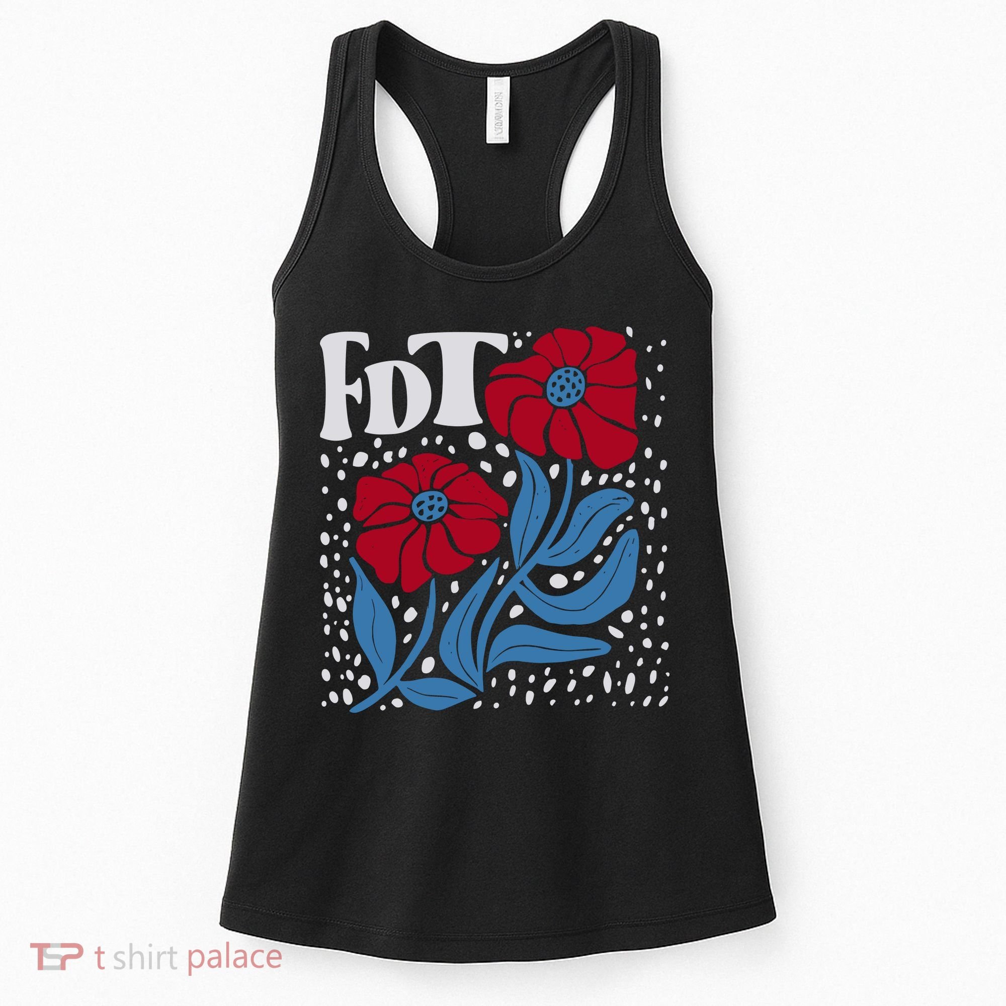 Subtle Anti Trump Fdt Anti Maga Women's Tank Top
