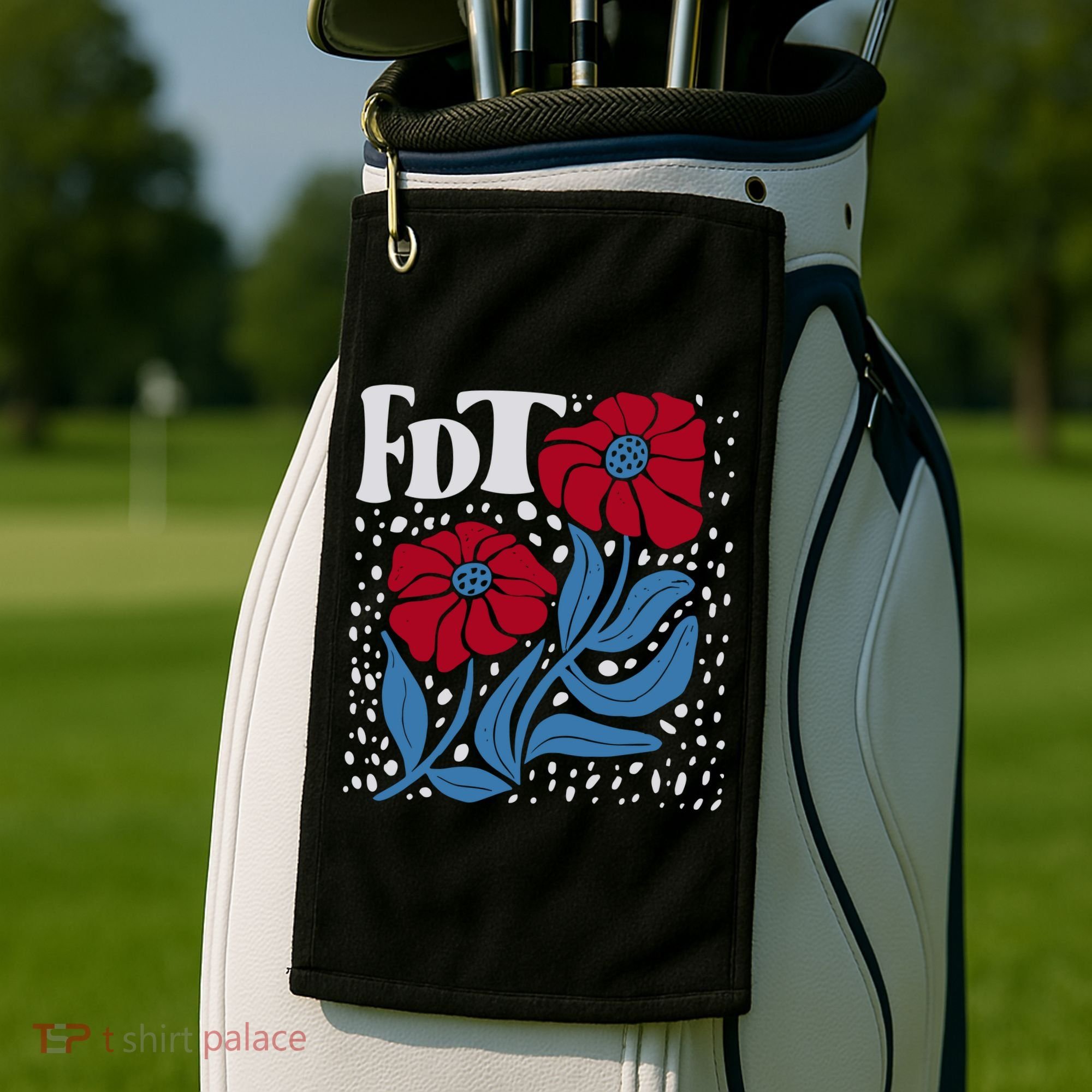 Subtle Anti Trump Fdt Anti Maga Golf Towel