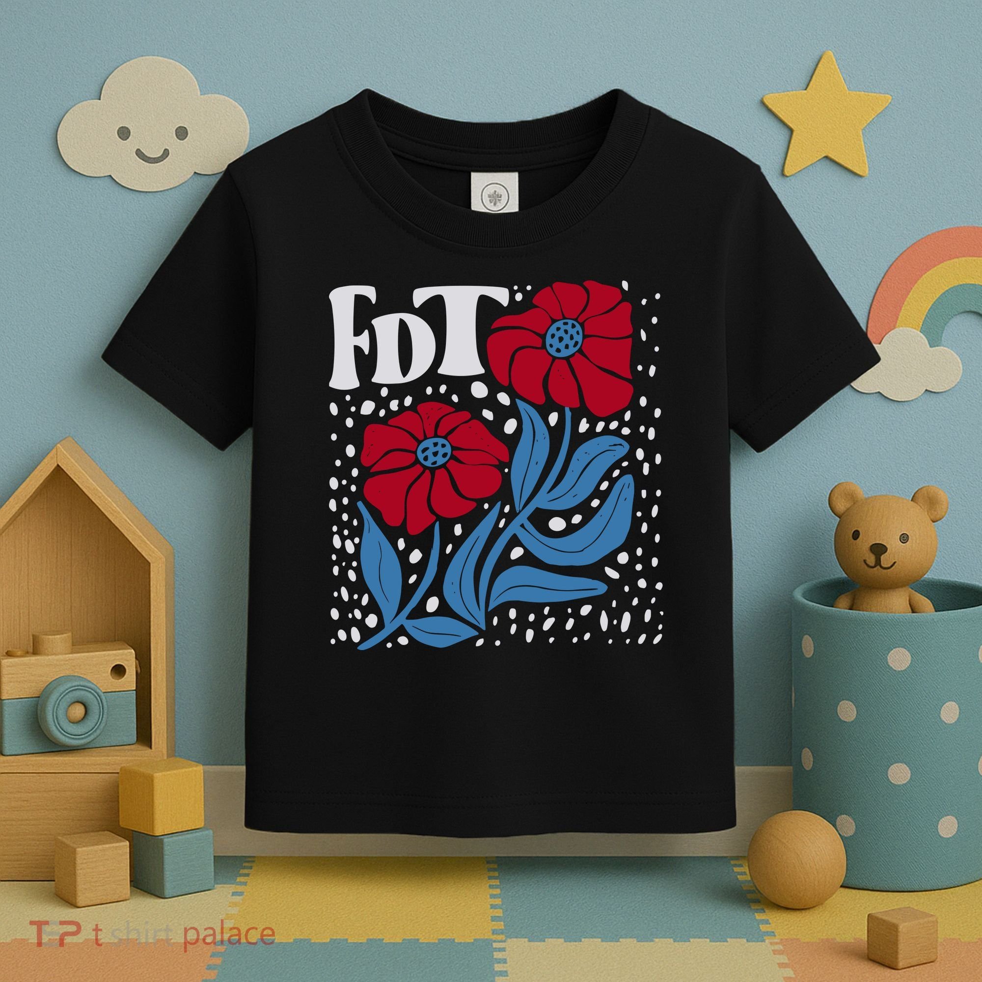 Subtle Anti Trump Fdt Anti Maga Toddler T-Shirt