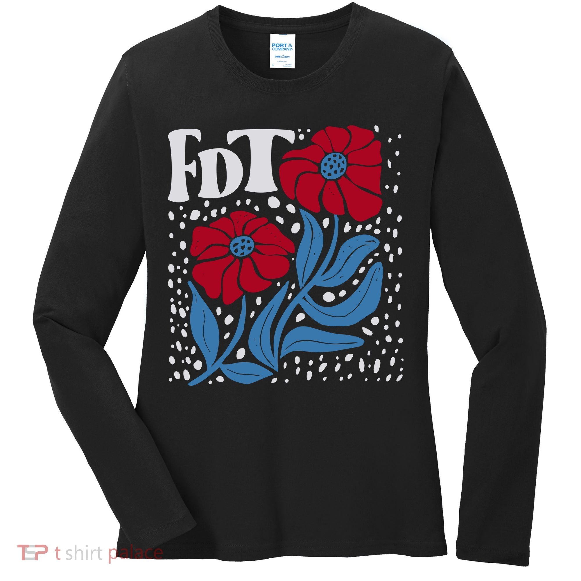 Subtle Anti Trump Fdt Anti Maga Women's Long Sleeve Shirt
