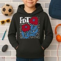 Subtle Anti Trump Fdt Anti Maga Kids Hoodie thumb 2