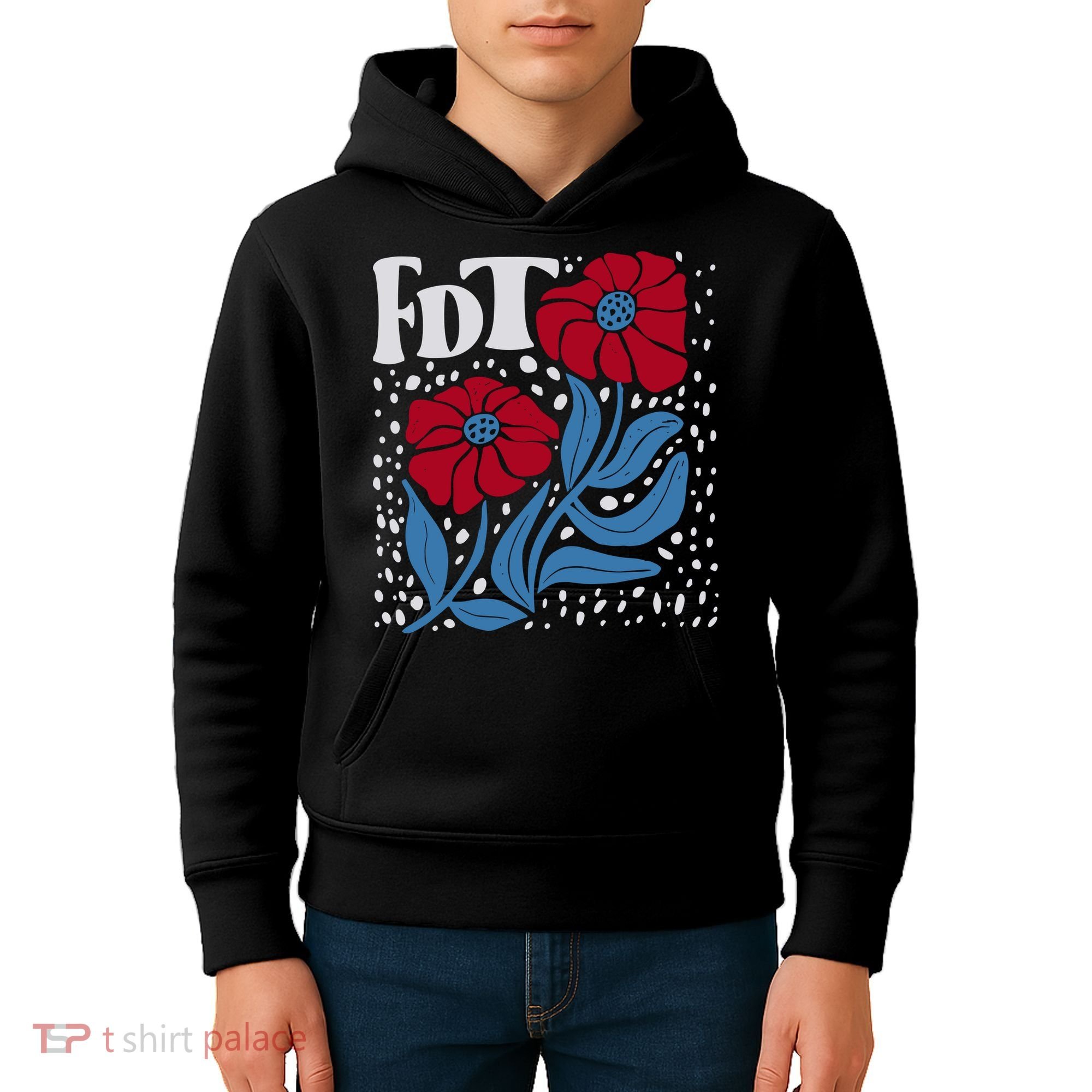 Subtle Anti Trump Fdt Anti Maga Kids Hoodie