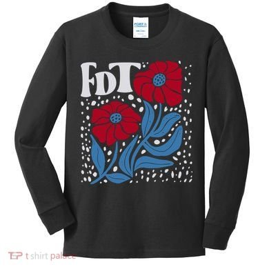 Subtle Anti Trump Fdt Anti Maga Kids Long Sleeve Shirt