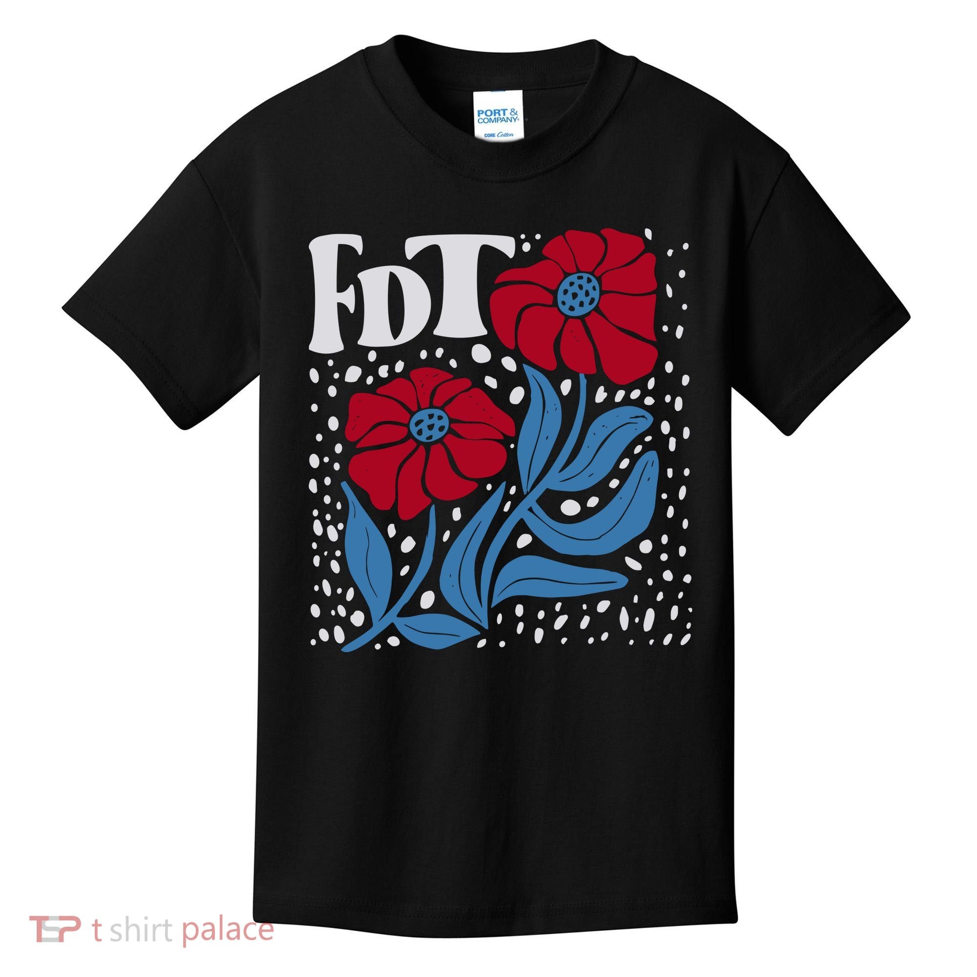 Subtle Anti Trump Fdt Anti Maga Kids T-Shirt