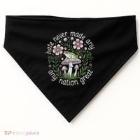 Subtle Anti Trump Hate Never Made Any Nation Great USA-Made Doggie Bandana thumb 0