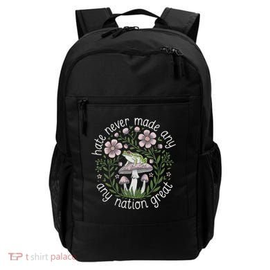 Subtle Anti Trump Hate Never Made Any Nation Great Backpack
