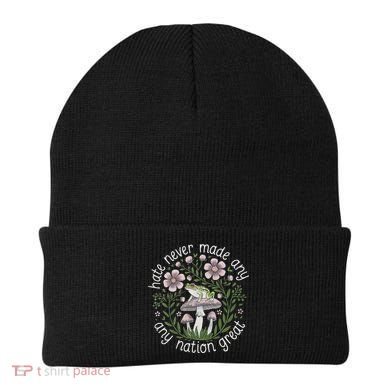 Subtle Anti Trump Hate Never Made Any Nation Great Beanie